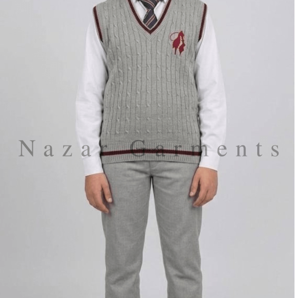 • Official The City School silver grey uniform pants by Nazar Garments